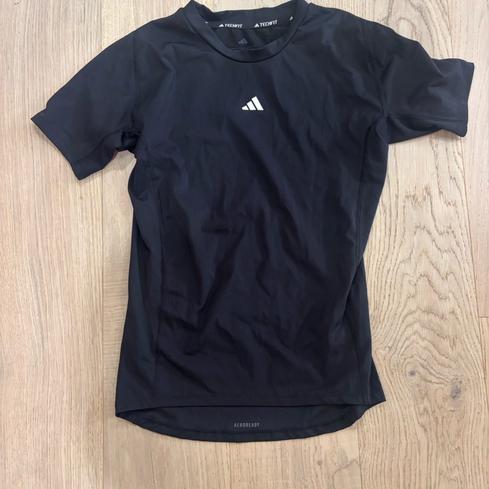 Adidas Black Techfit Performance Top